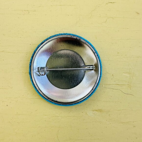 Vintage Simpson's Buttons, Bart Simpson, Homer Simpson, Novelty pin, NOS 1990s - Picture 5 of 5